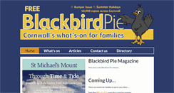 Desktop Screenshot of blackbirdpie.co.uk