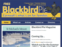 Tablet Screenshot of blackbirdpie.co.uk